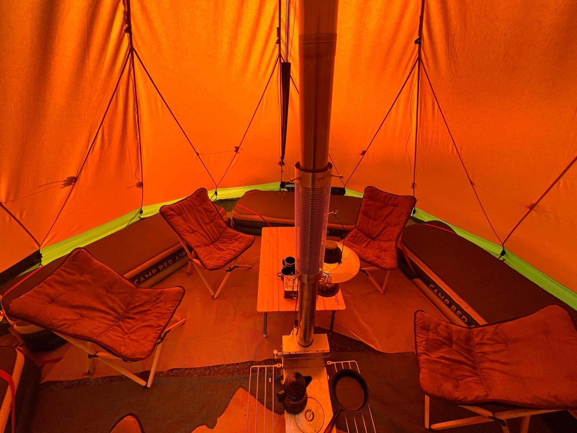Luxury tent De Berber Renkum